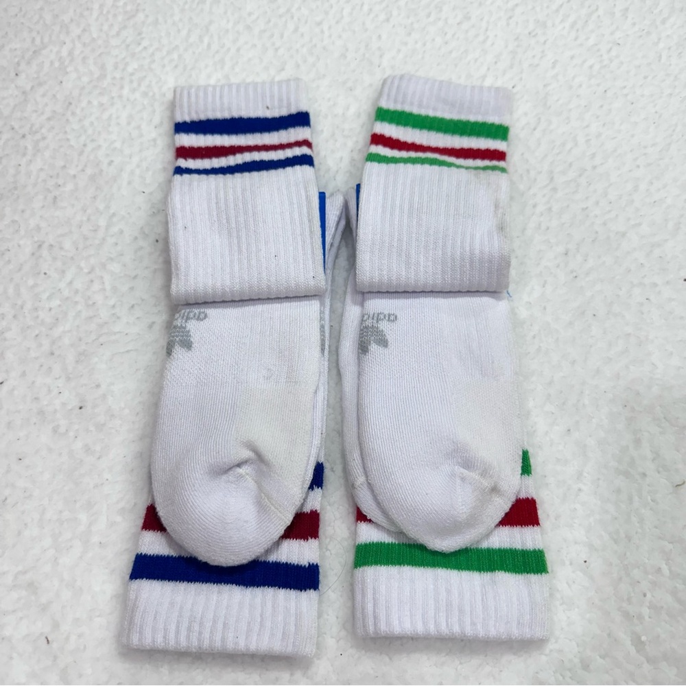 White Adidas Socks - Picture 4 of 7
